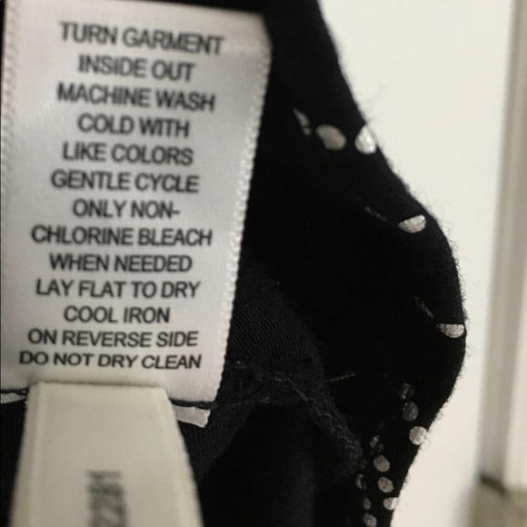 EXPRESS black and silver dress - Picture 7 of 7